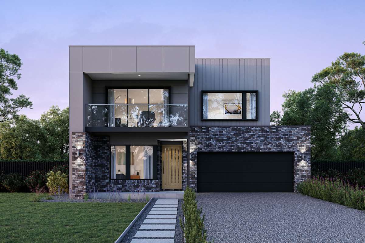 Angelsea 30 house design with Astoria balcony facade