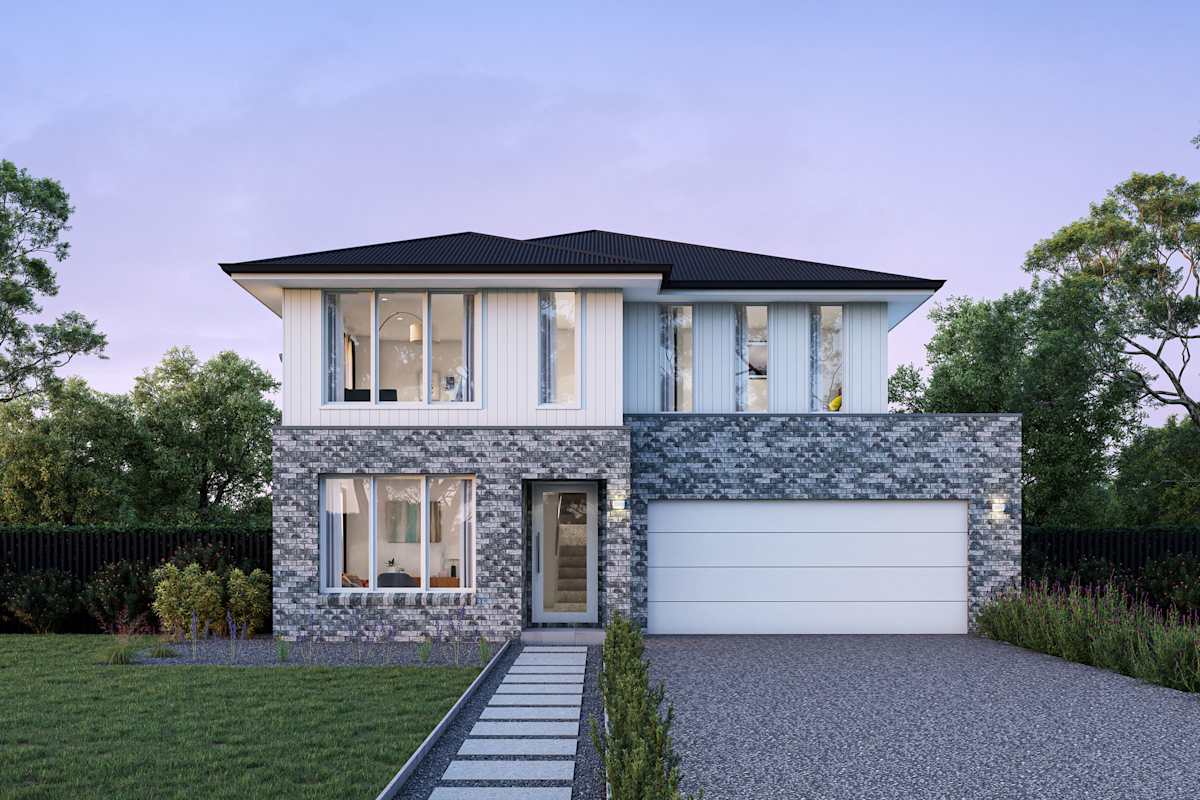 Angelsea 30 house design with Classic facade