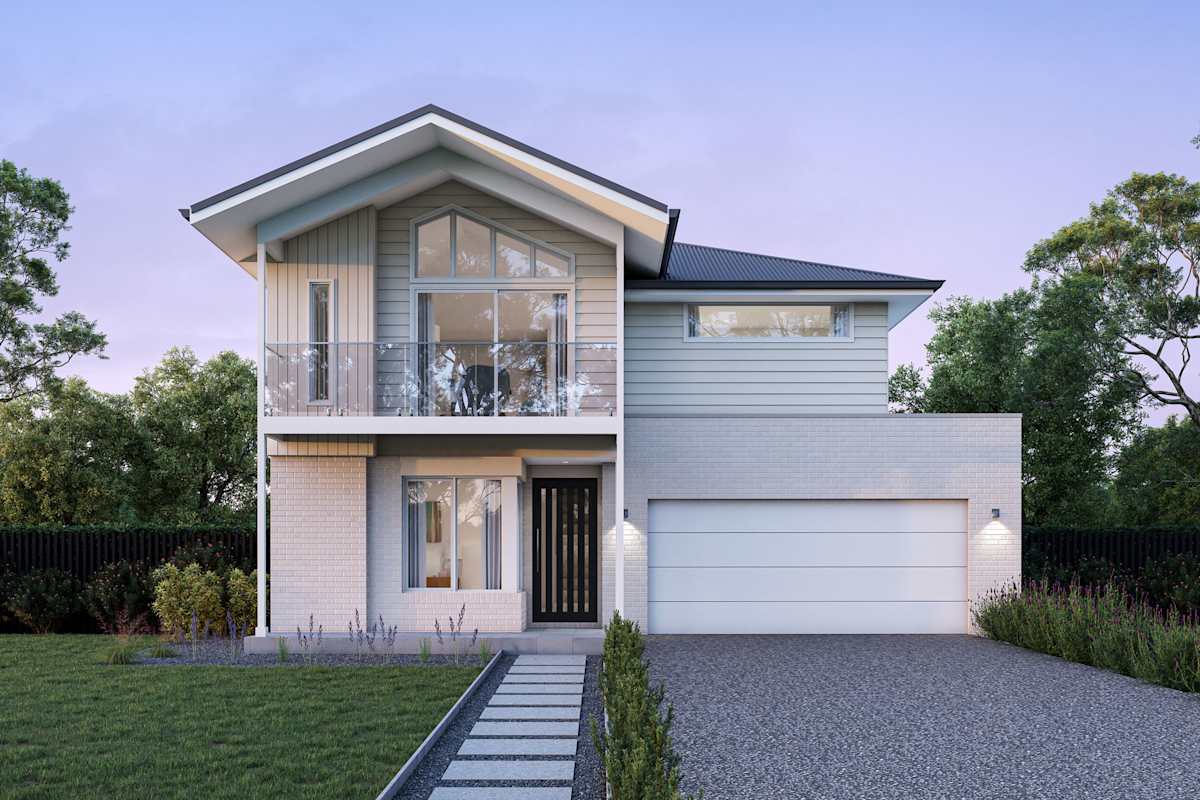 Angelsea 30 house design with Boston balcony facade