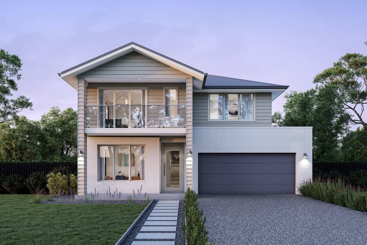 Angelsea 30 house design with Nolan balcony facade