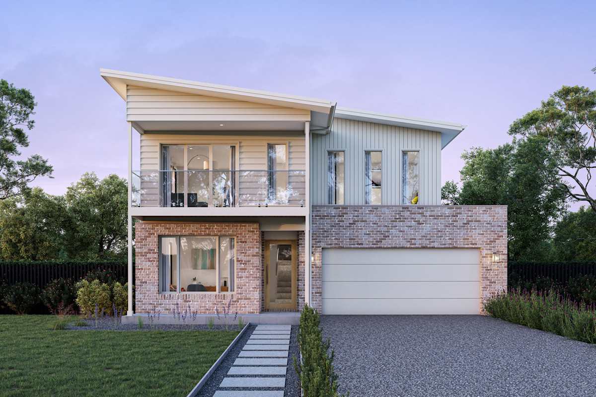 Angelsea 30 house design with Scamander balcony facade