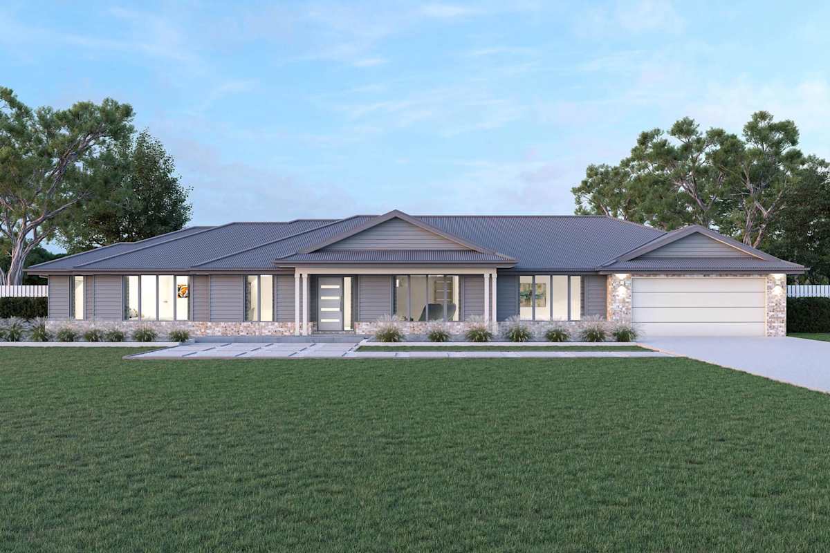 Balmoral 35 house design with Newhaven facade