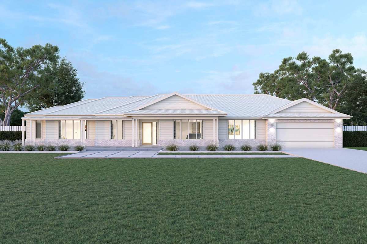 Balmoral 35 house design with Newhaven verandah facade