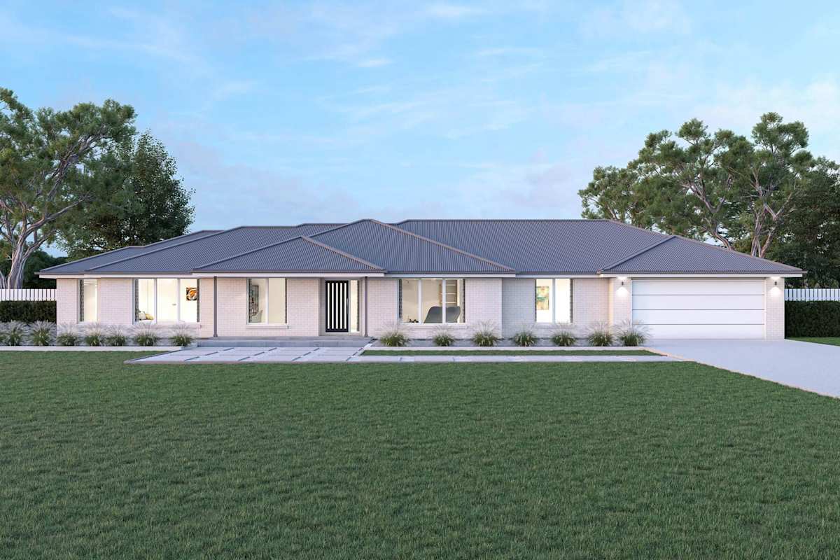 Balmoral 35 house design with Classic facade