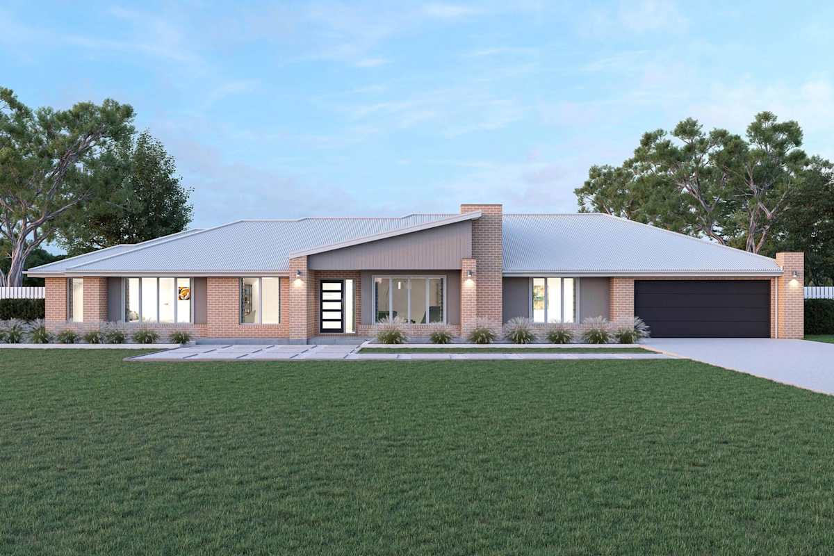 Balmoral 35 house design with Portsea facade