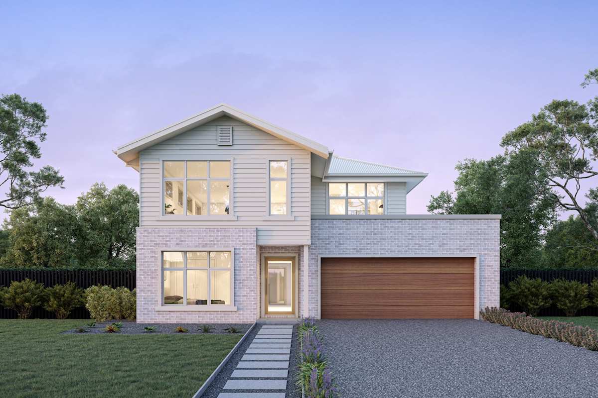 Bellavista 30 house design with Bayport facade