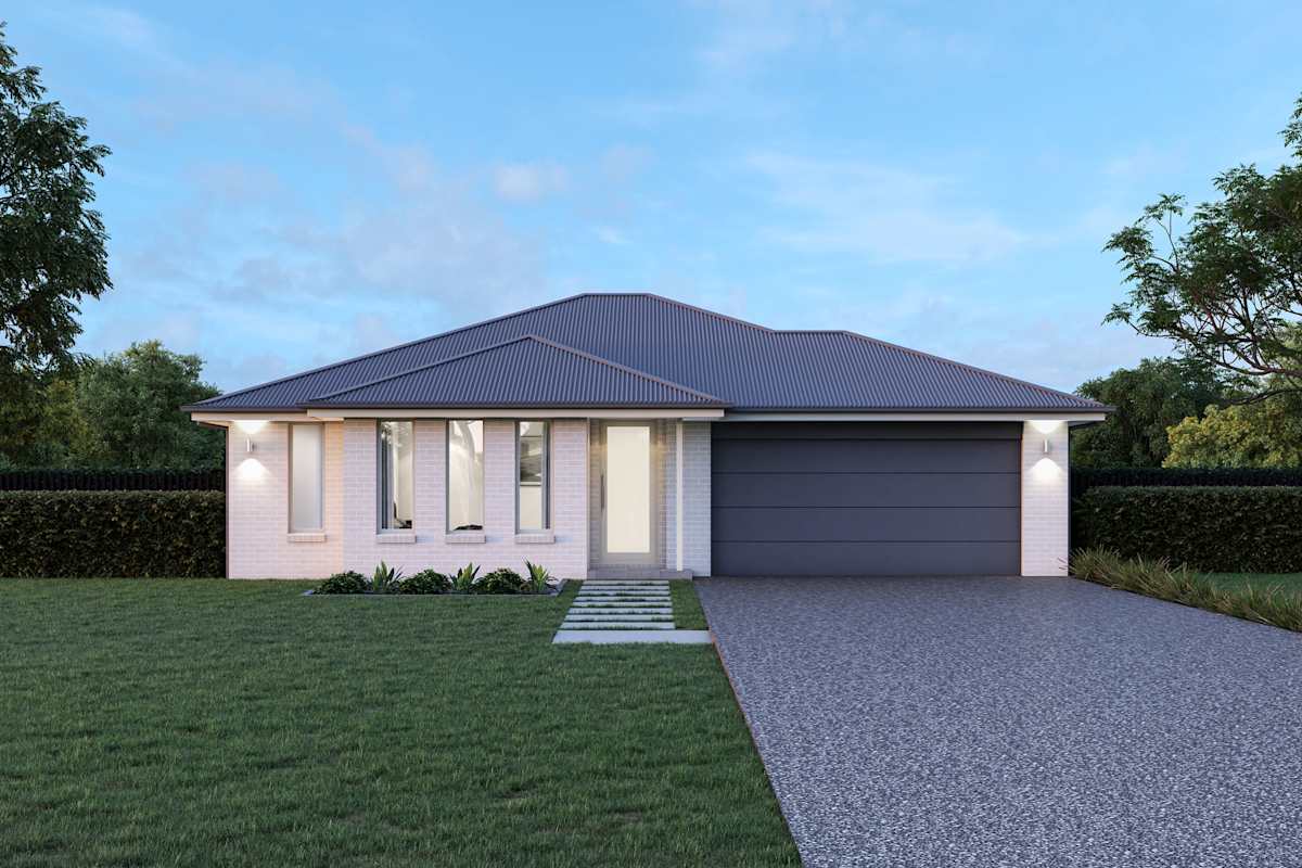 Belvedere 25 house design with Classic facade