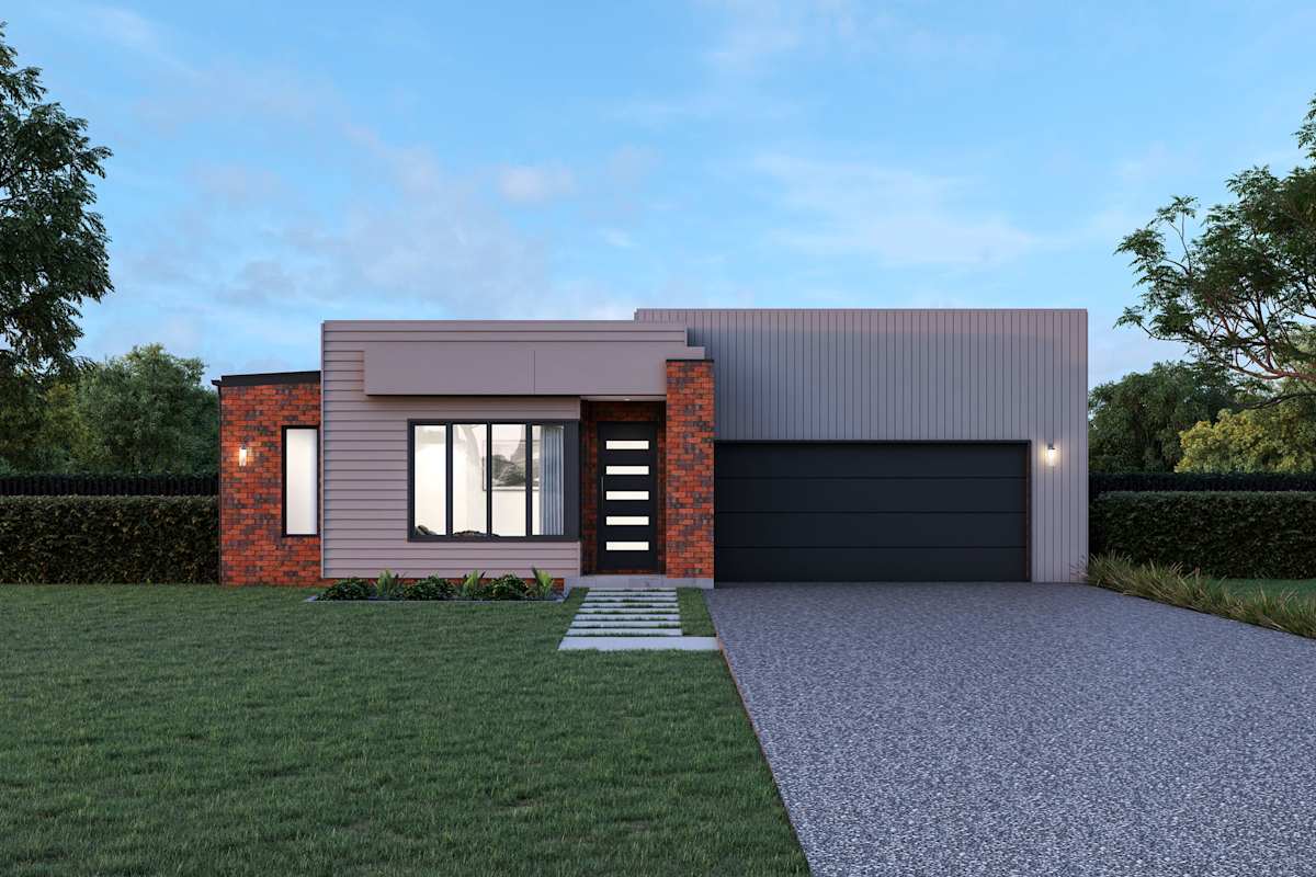 Belvedere 25 house design with Urban facade