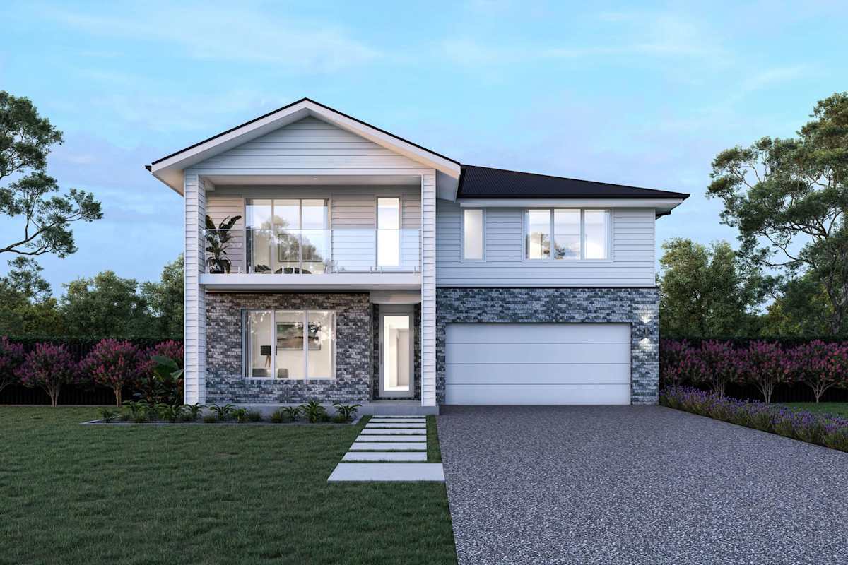 Taroona 32 Home Design Nolan With Balcony Facade
