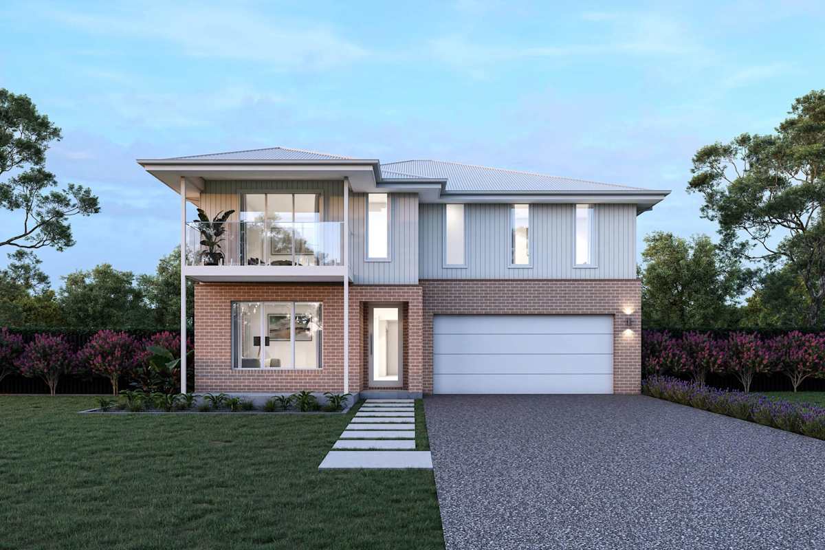 Taroona 32 Home Design Classic With Balcony Facade