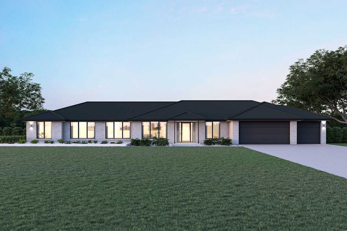 Bronte 37 house design with Classic facade