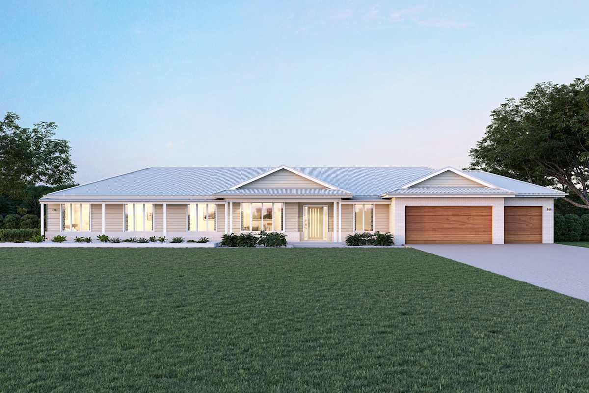 Bronte 37 house design with Newhaven with verandah facade