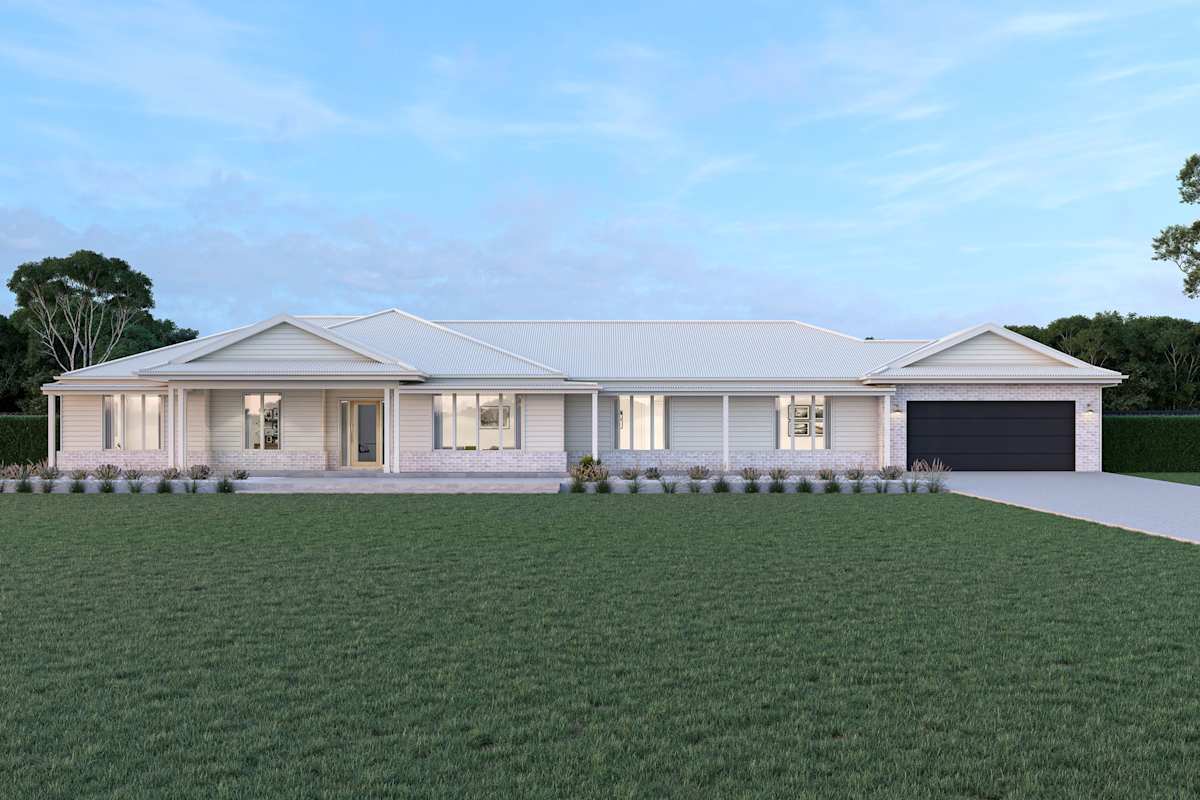 Swansea 35 Home Design Newhaven with Verandah Facade