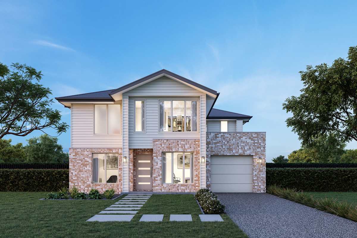 Beechford 25 house design with Nolan facade