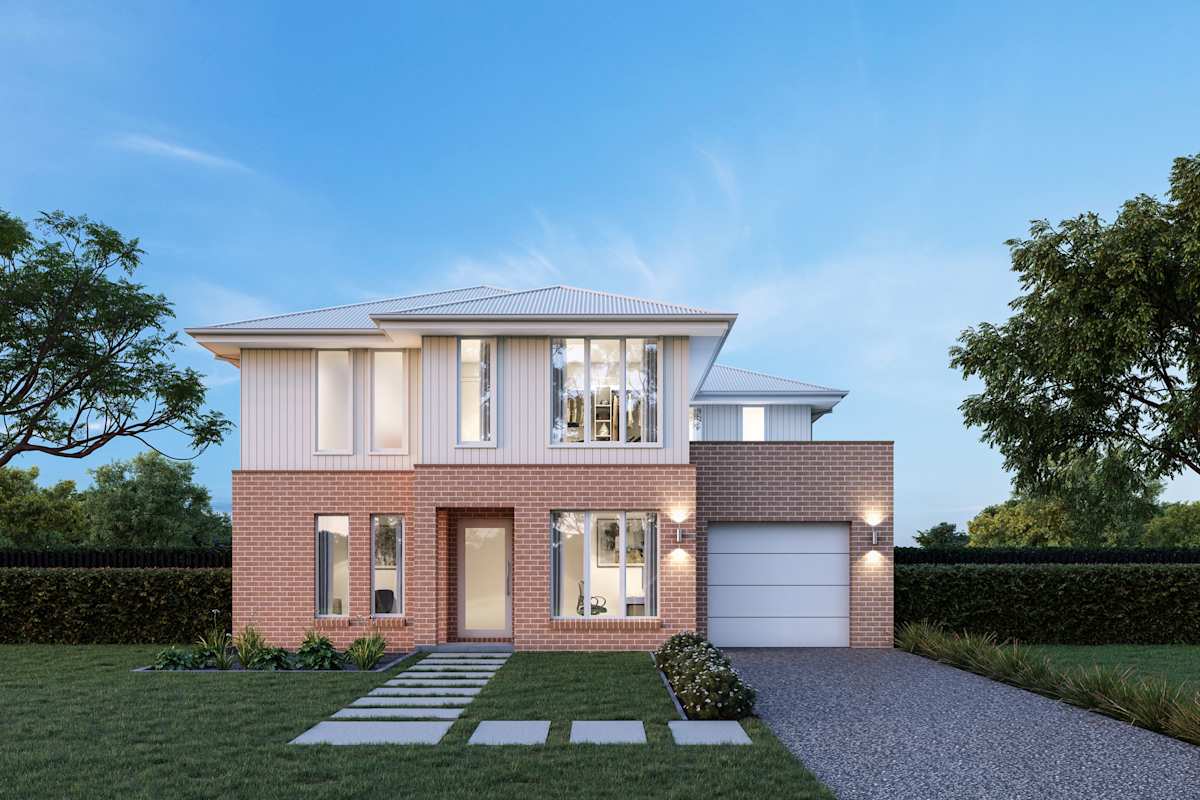 Beechford 25 house design with Classic facade