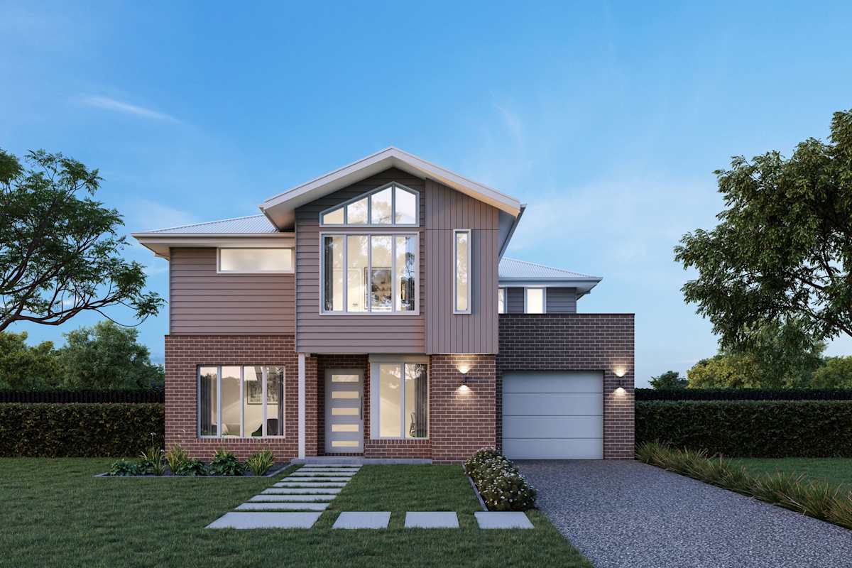 Beechford 25 house design with Boston facade