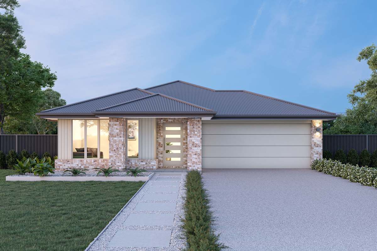 Bellbrae 24 house design with Nelson facade