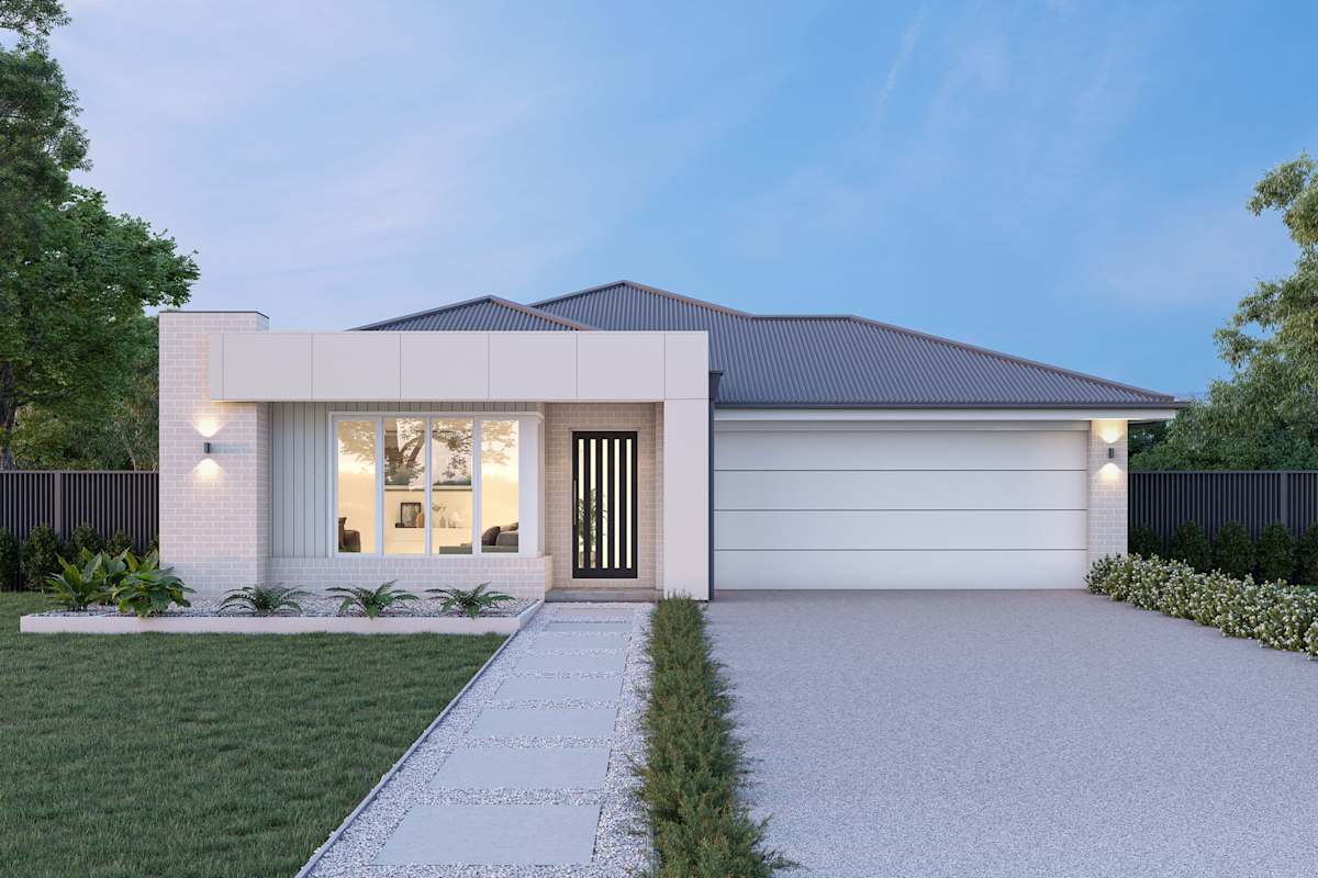 Bellbrae 24 house design with Marlow facade
