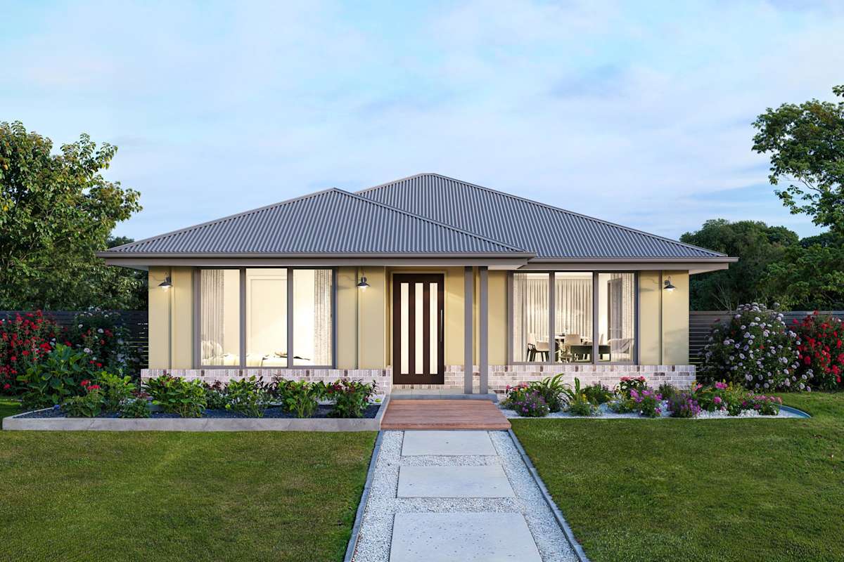 Margate 15 house design with Modern facade