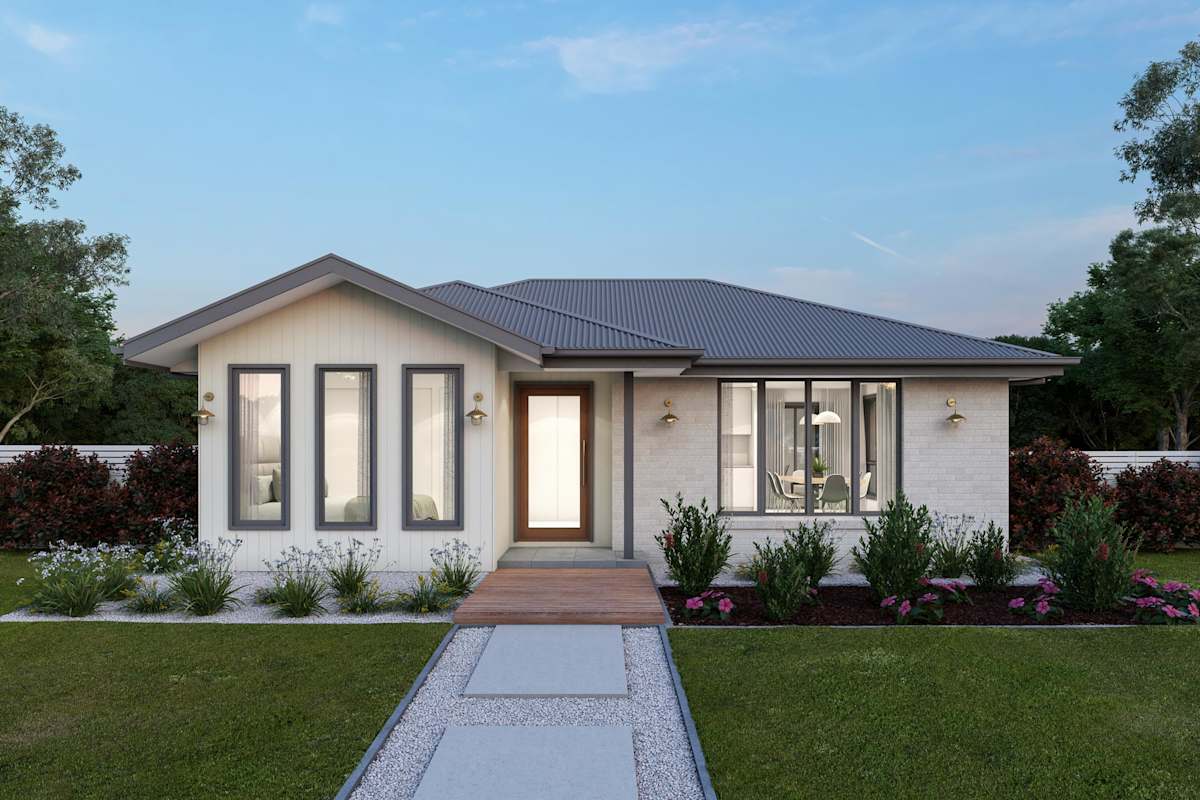 Monash 11 house design with Verve facade