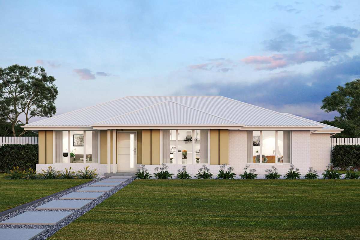 Montrose 16 house design with Modern facade