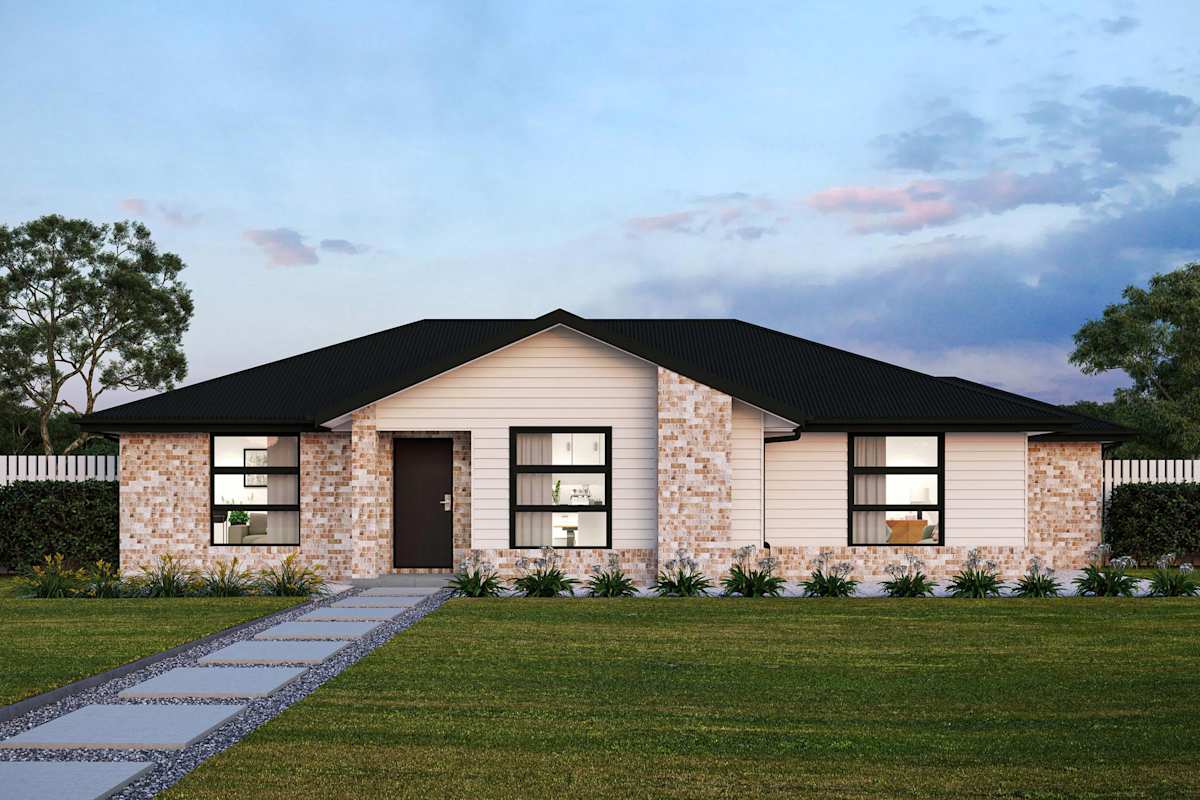 Montrose 16 house design with Yale facade