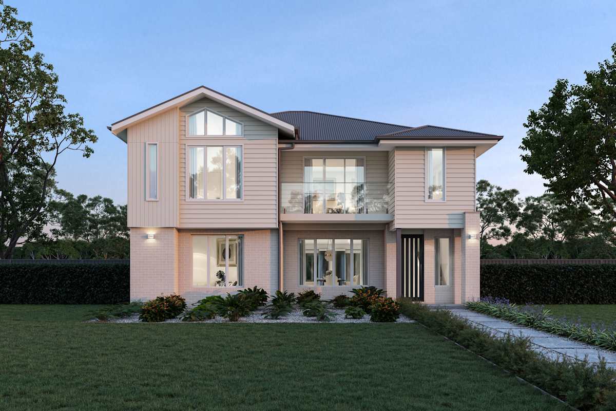 Chadwick 27 house design with Boston with balcony facade