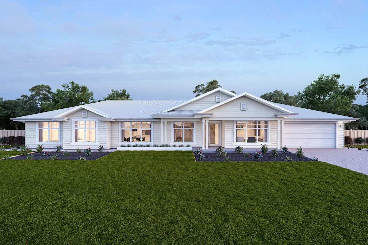 Franklin 34 house design with Brentwood facade