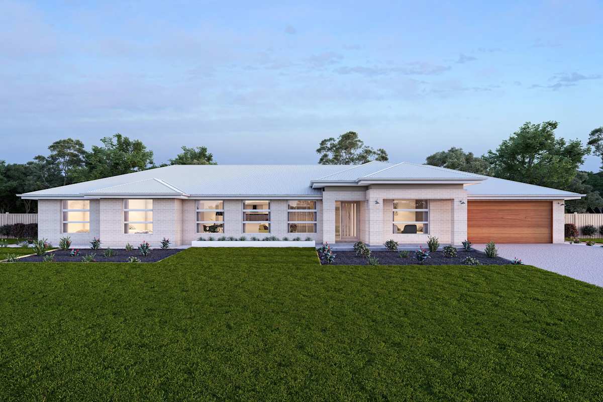 Franklin 34 house design with Resort facade