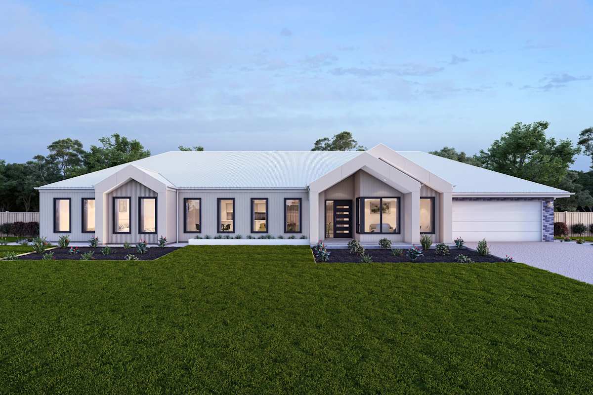 Franklin 34 house design with Oslo facade