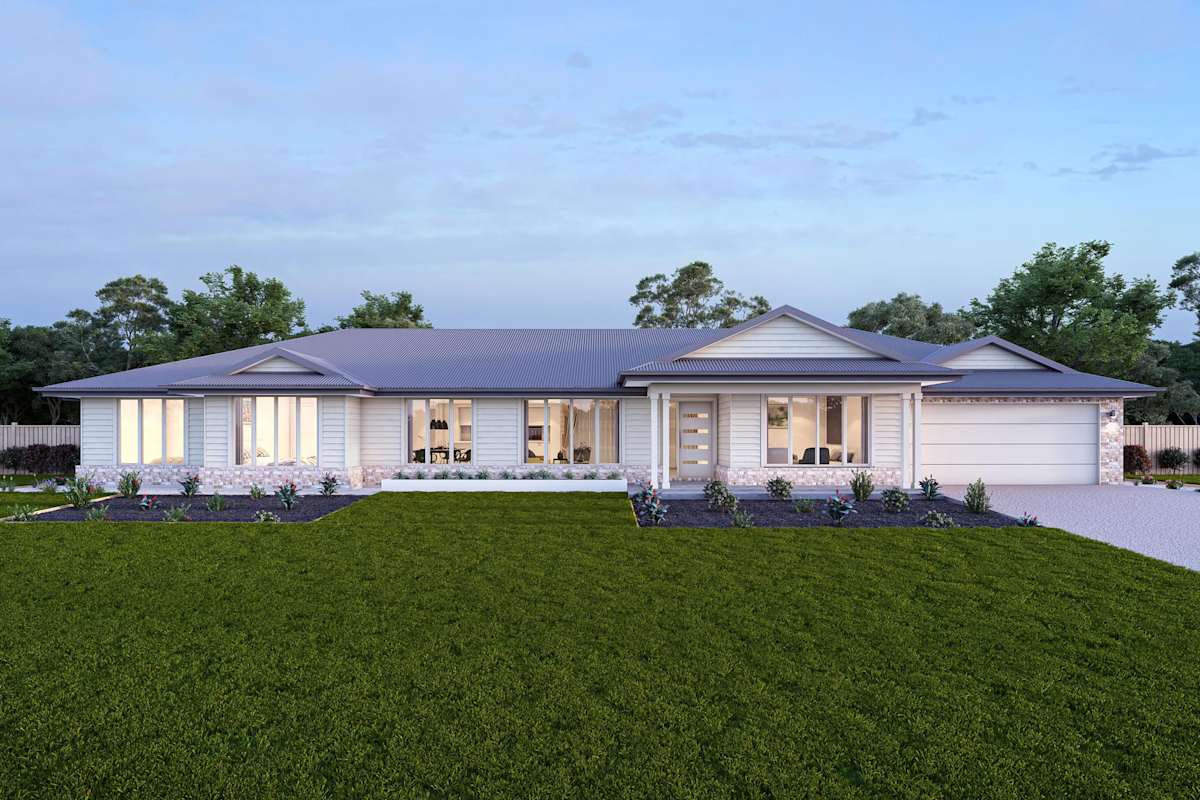 Franklin 34 house design with Newhaven facade