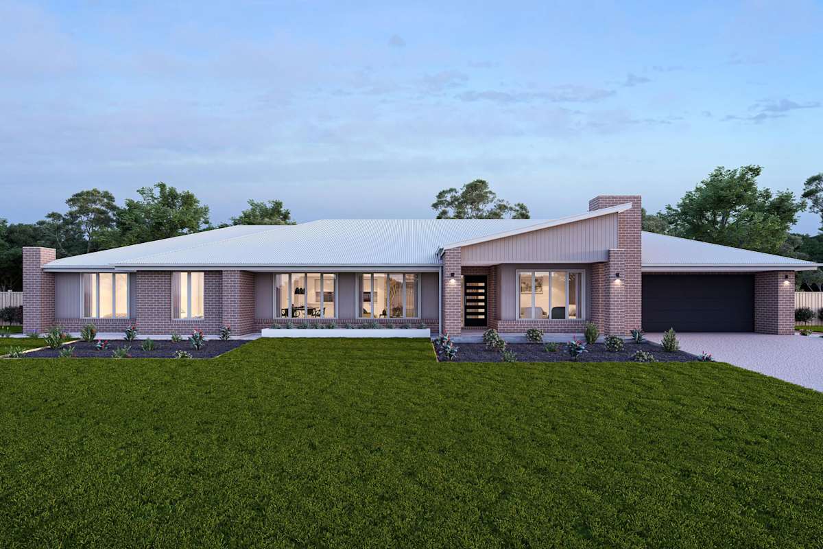 Franklin 34 house design with Portsea facade
