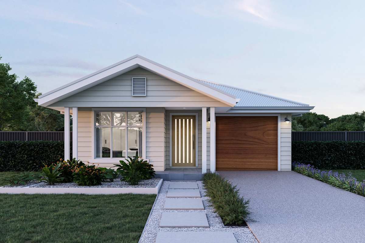 Ellendale 19 house design with Freeport facade