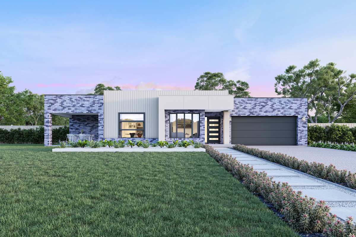 Cambridge 25 house design with Cube facade