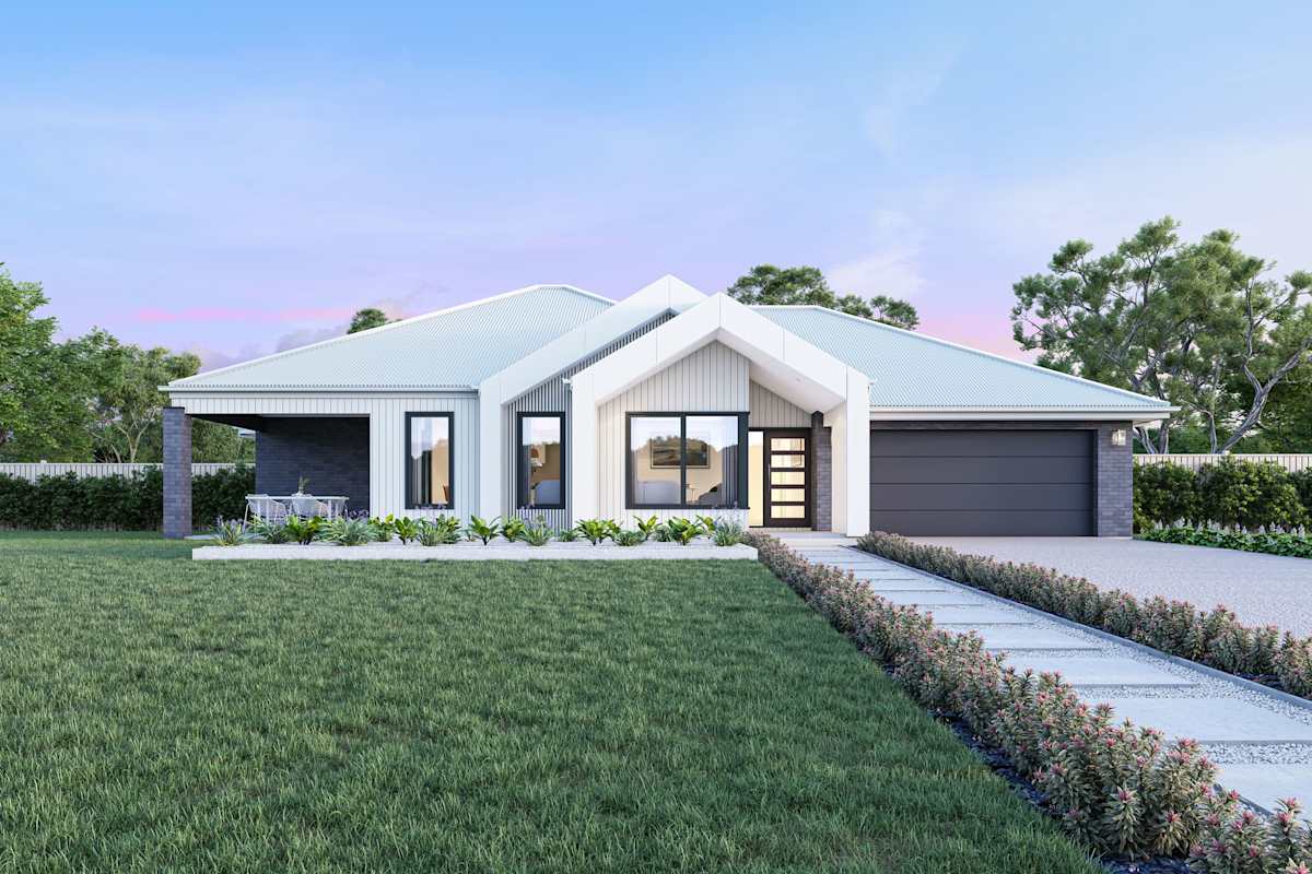 Cambridge 25 house design with Oslo facade