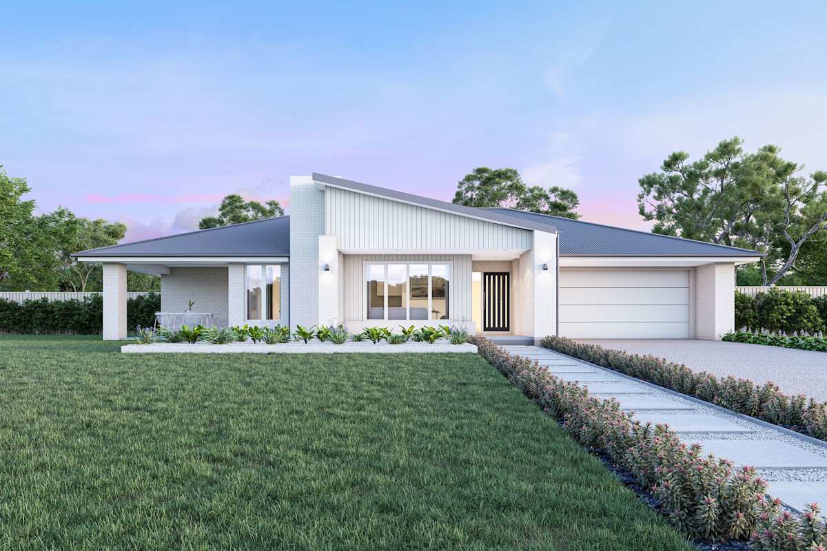 Cambridge 25 house design with Portsea facade