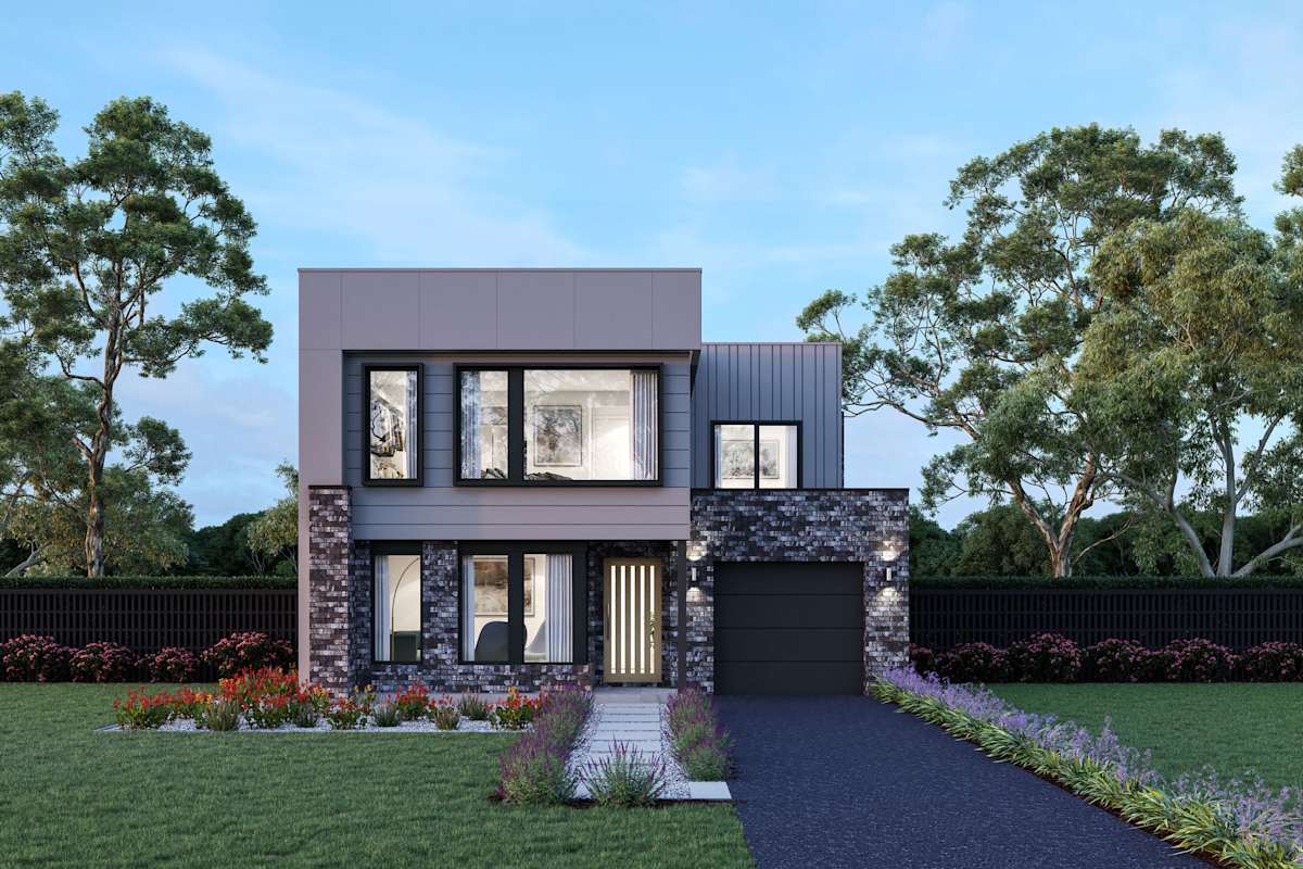 Brookvale 25 house design with Astoria facade