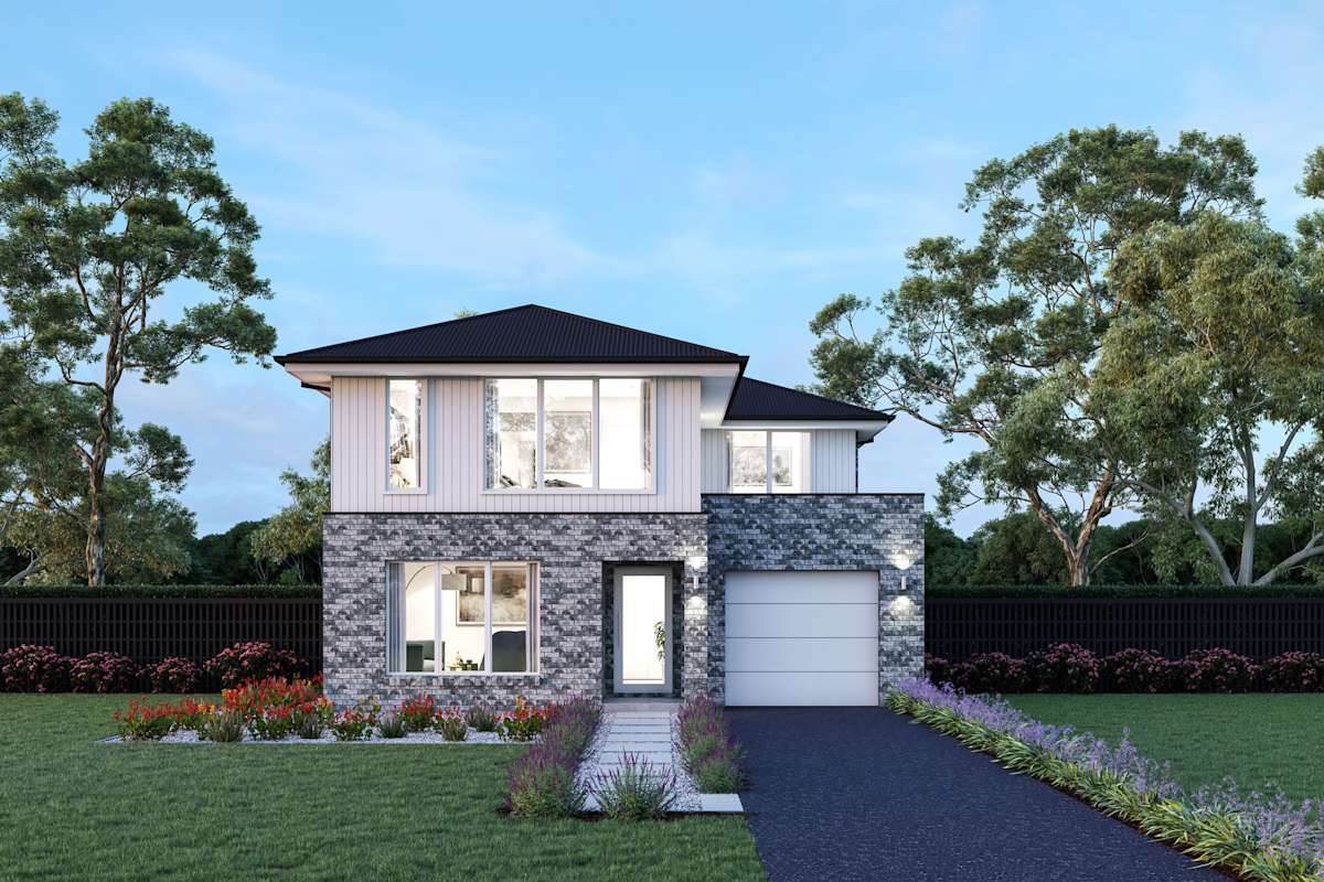 Brookvale 25 house design with Classic facade
