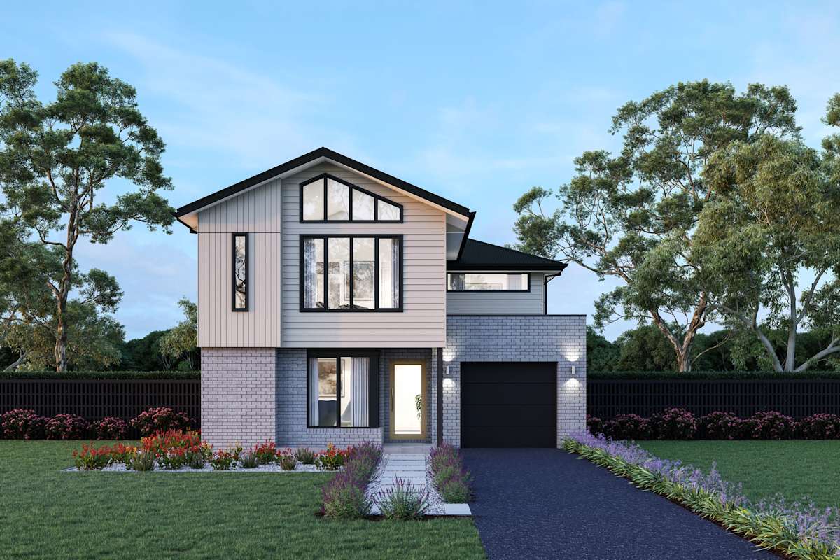 Brookvale 25 house design with Boston facade