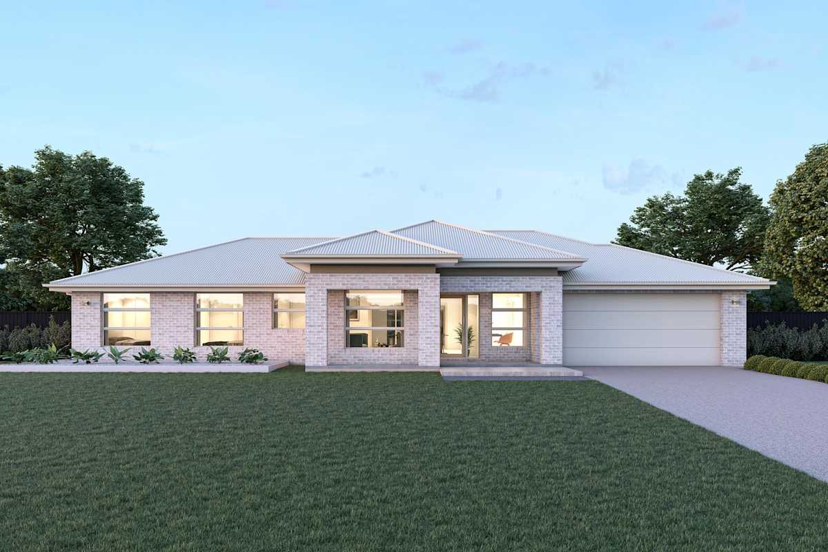 Tamar 24 house design with Resort facade
