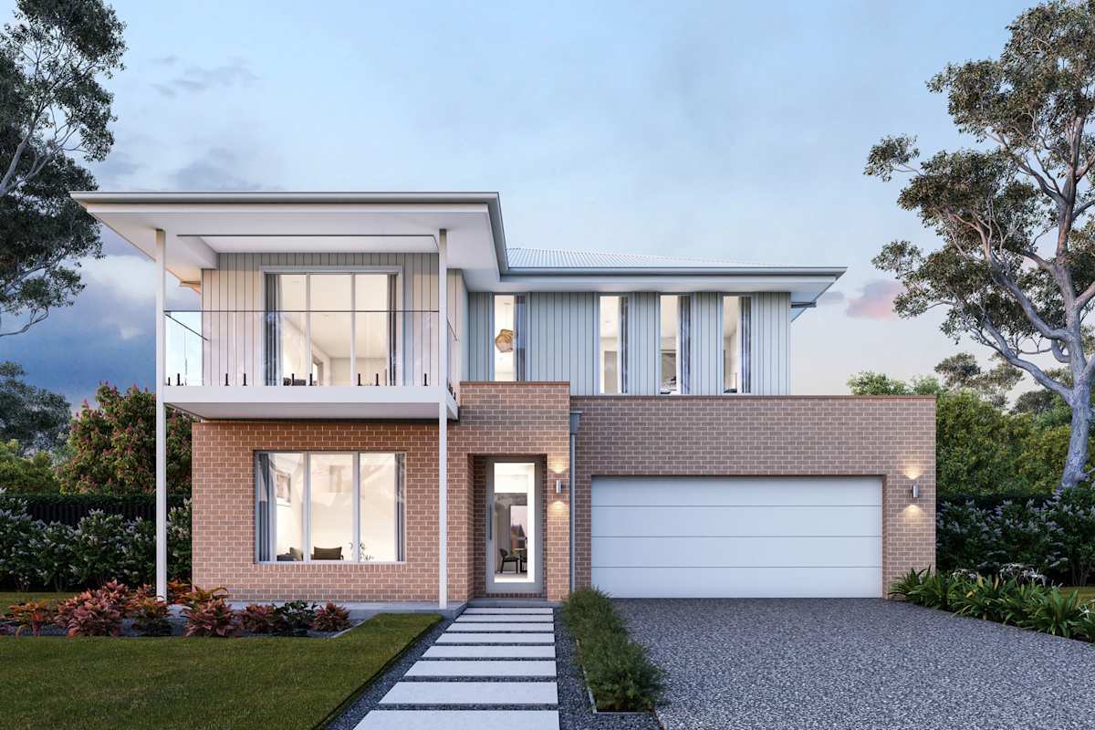 Seabreeze 33 house design with Classic with balcony facade