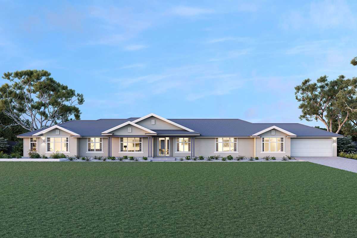 Sanford 33 house design with Brentwood facade