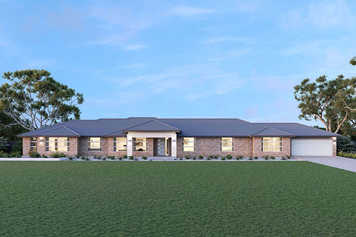 Sanford 33 house design with Resort facade