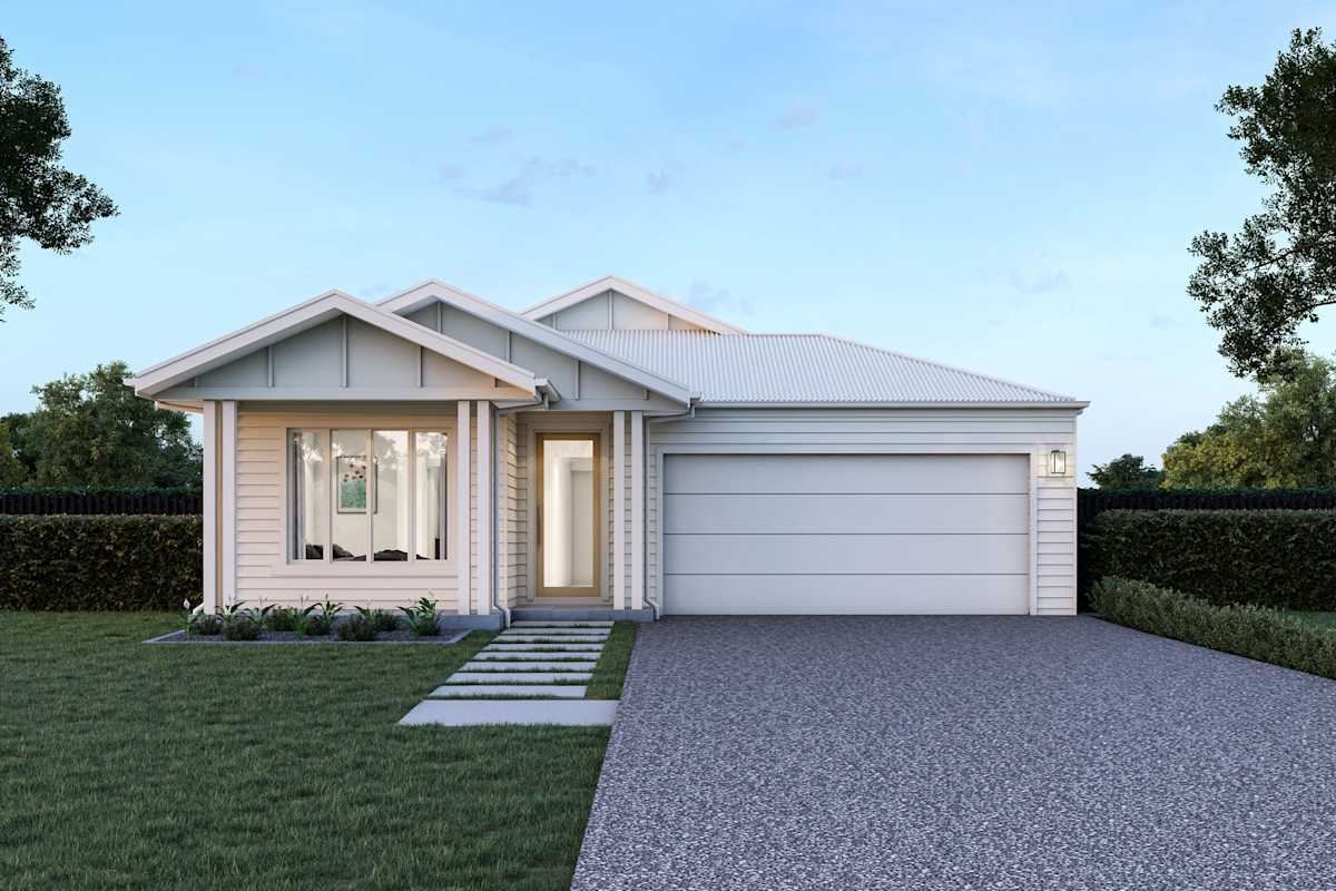 Rockdale 25 house design with Hudson facade