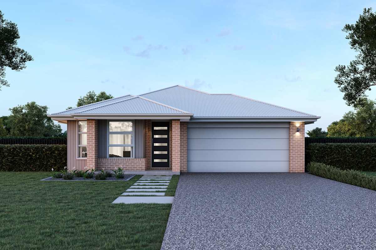 Rockdale 25 house design with Emerald facade