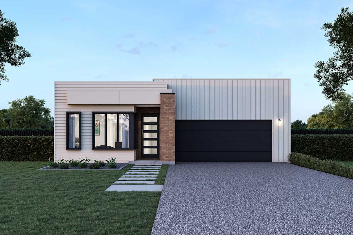 Rockdale 25 house design with Urban facade
