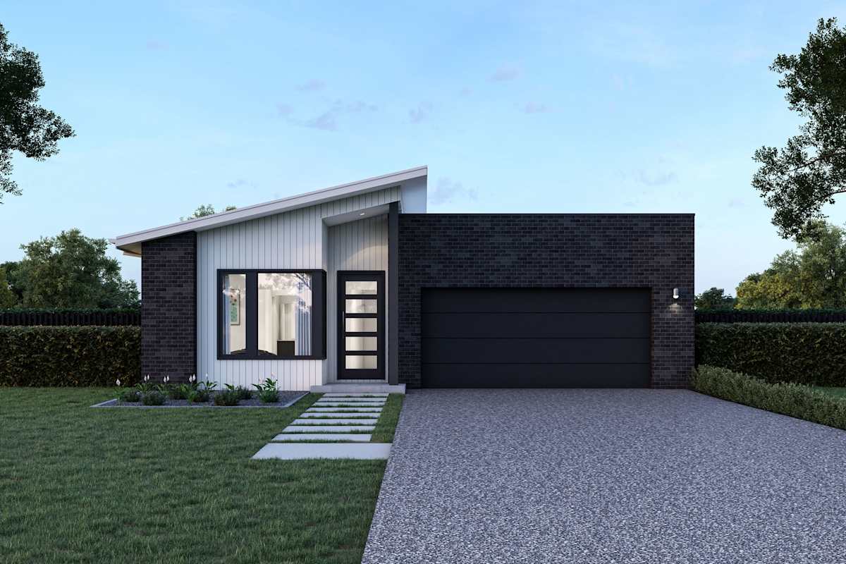 Rockdale 25 house design with Eden facade