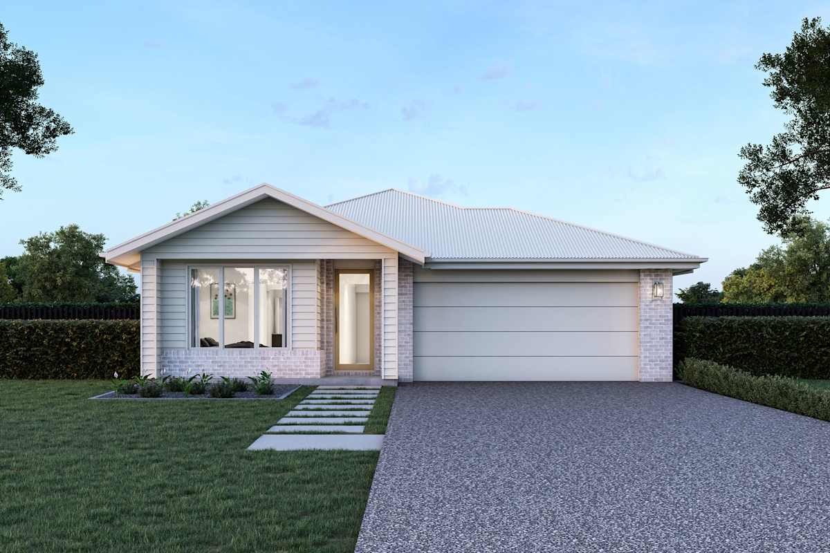 Rockdale 25 house design with Cape facade