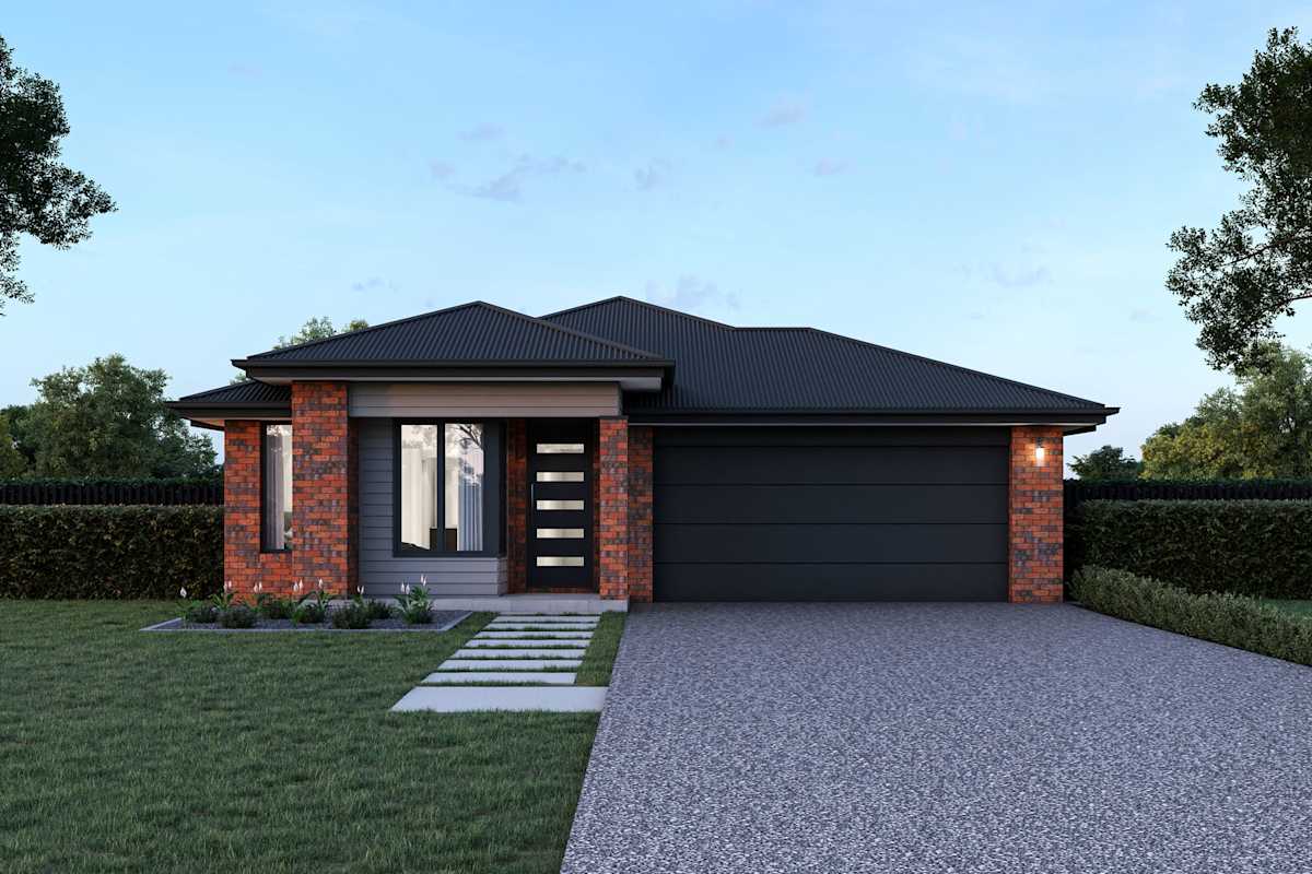 Rockdale 25 house design with Marlow facade