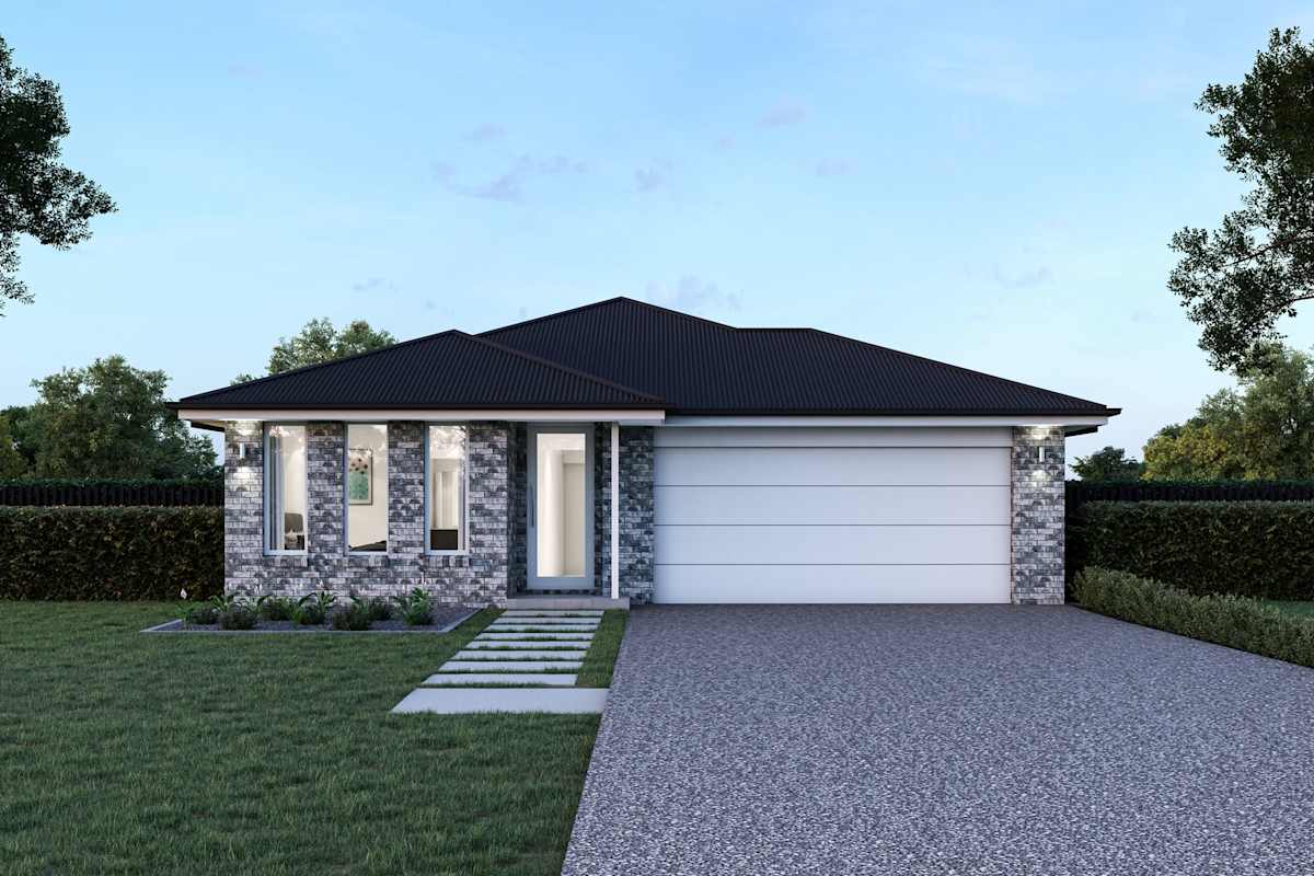 Rockdale 25 house design with Classic facade